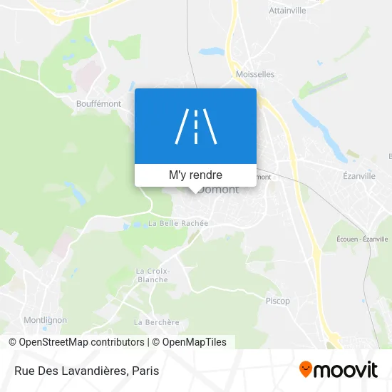 Rue Des Lavandières plan