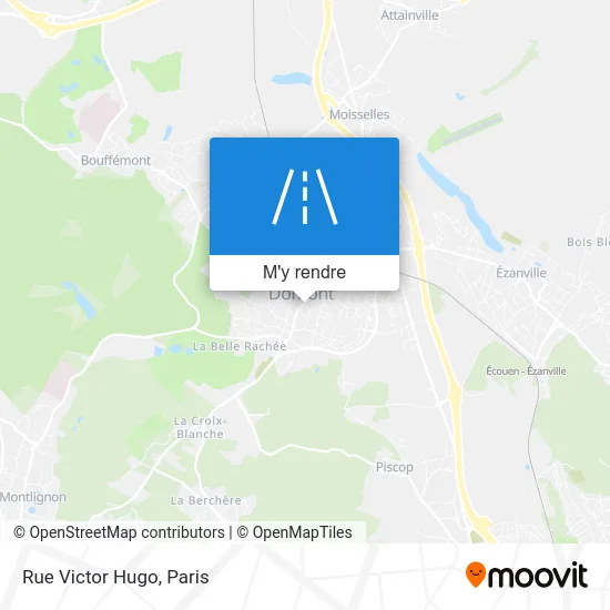 Rue Victor Hugo plan