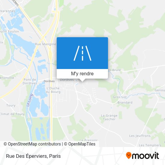 Rue Des Éperviers plan