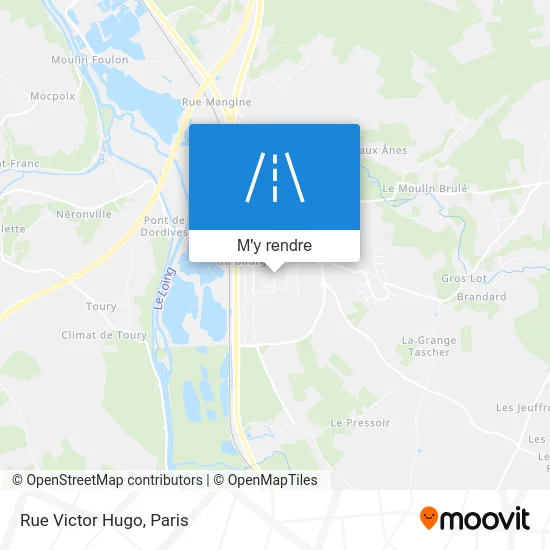 Rue Victor Hugo plan