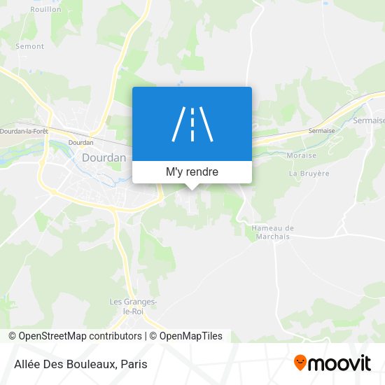 Allée Des Bouleaux plan