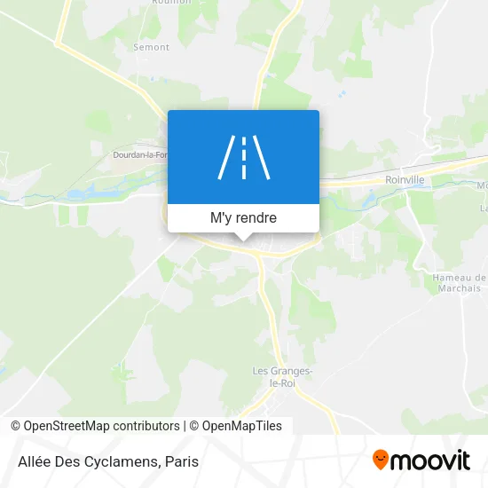 Allée Des Cyclamens plan