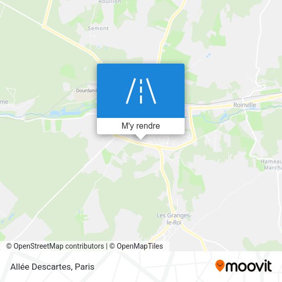 Allée Descartes plan