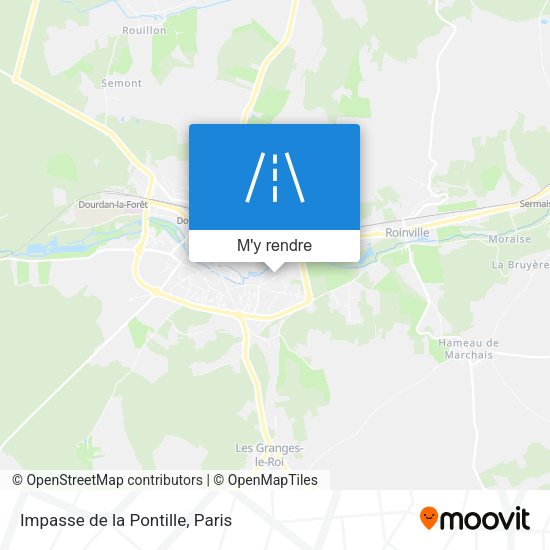 Impasse de la Pontille plan