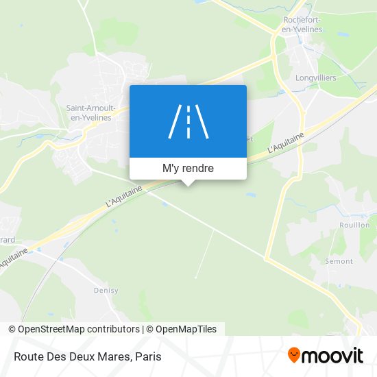 Route Des Deux Mares plan