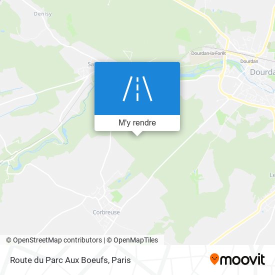 Route Du Parc Aux Boeufs plan
