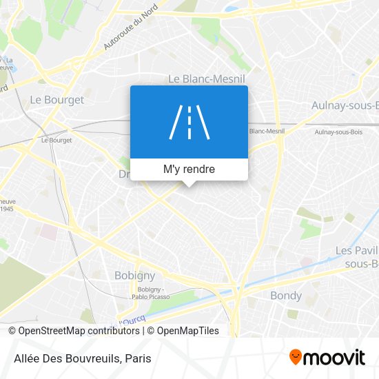 Allée Des Bouvreuils plan