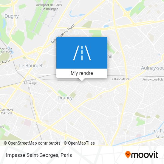 Impasse Saint-Georges plan