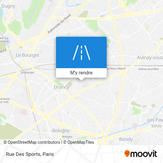 Rue Des Sports plan