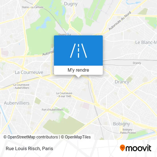 Rue Louis Risch plan