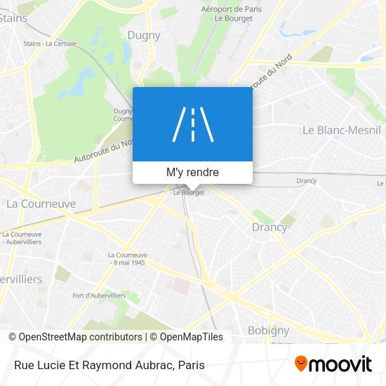 Rue Lucie Et Raymond Aubrac plan