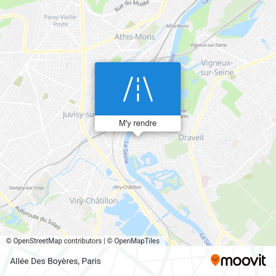 Allée Des Boyères plan