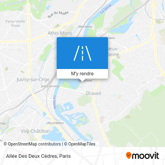Allée Des Deux Cèdres plan