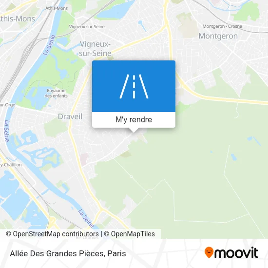 Allée Des Grandes Pièces plan