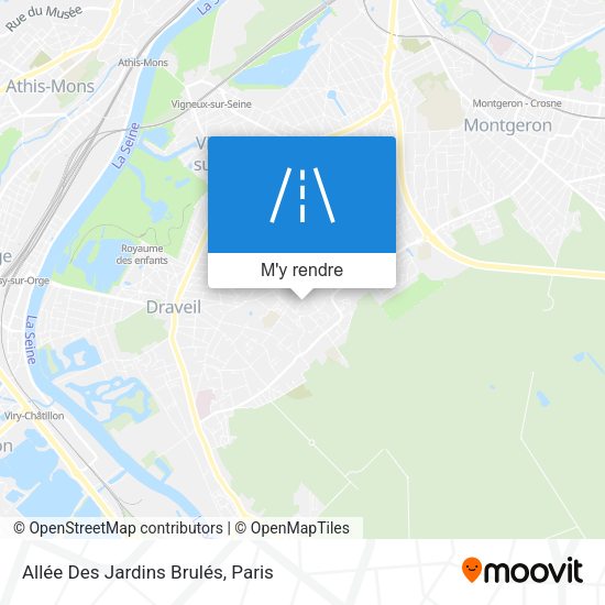 Allée Des Jardins Brulés plan