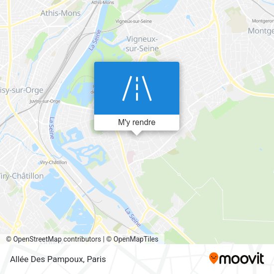 Allée Des Pampoux plan