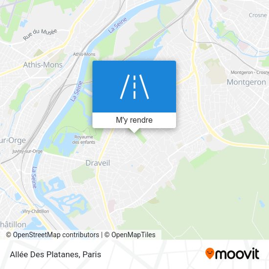 Allée Des Platanes plan
