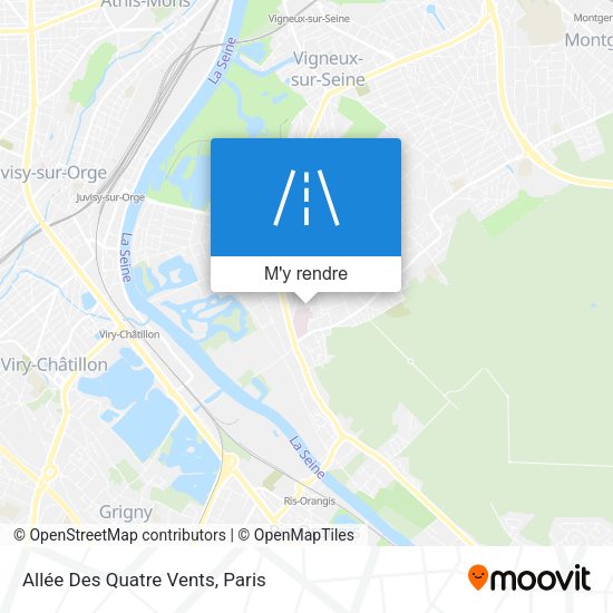 Allée Des Quatre Vents plan