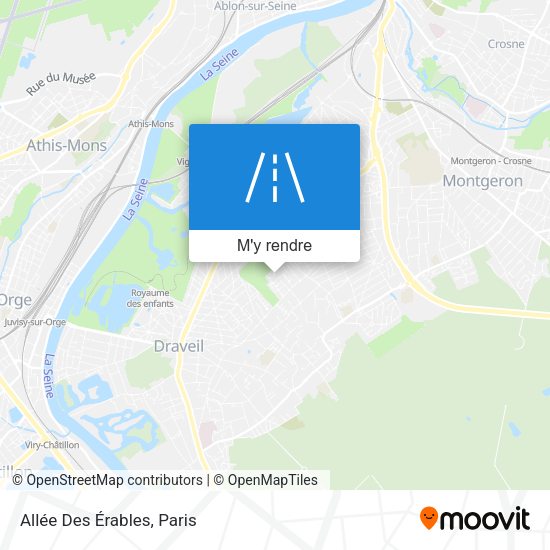 Allée Des Érables plan