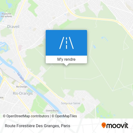 Route Forestière Des Granges plan
