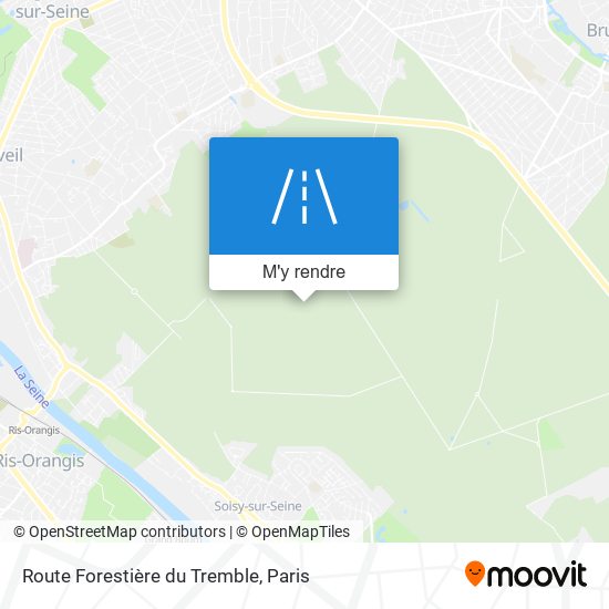 Route Forestière Du Tremble plan