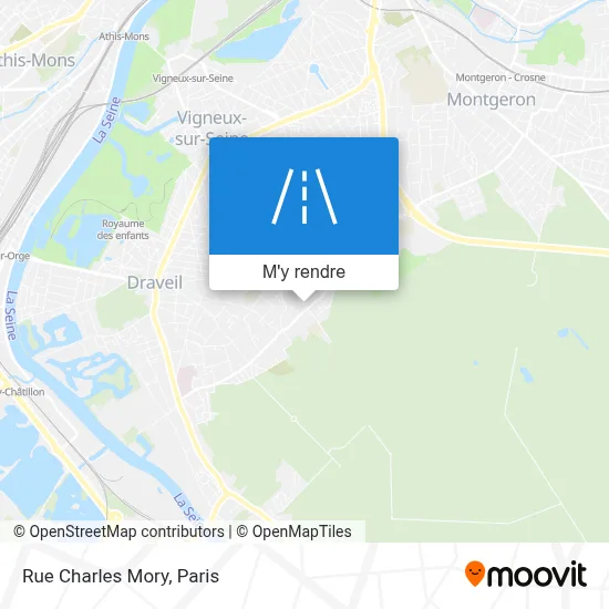 Rue Charles Mory plan