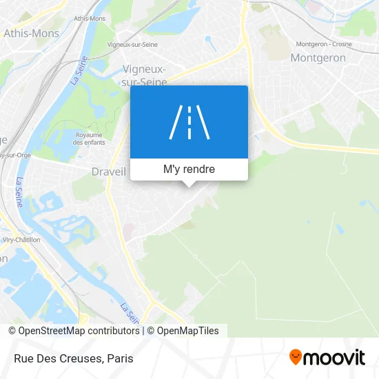 Rue Des Creuses plan