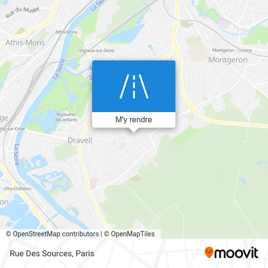 Rue Des Sources plan