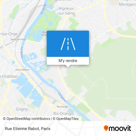 Rue Etienne Rabot plan