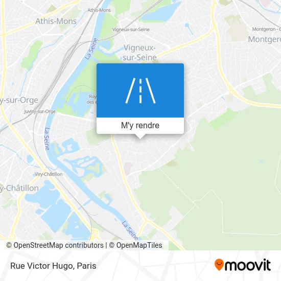 Rue Victor Hugo plan