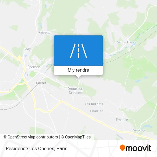 Résidence Les Chênes plan