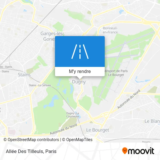 Allée Des Tilleuls plan