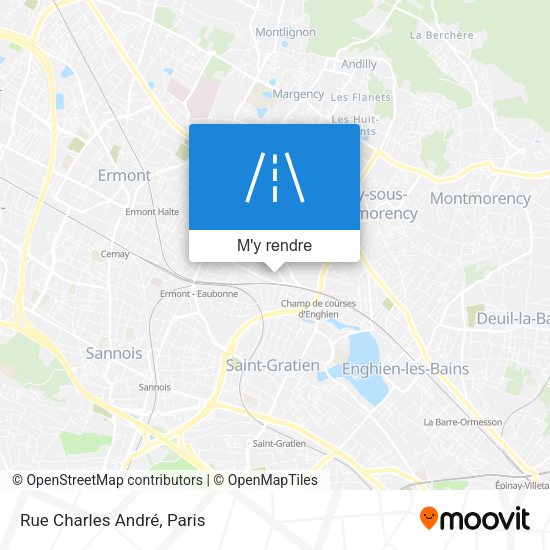 Rue Charles André plan