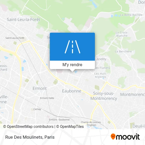 Rue Des Moulinets plan