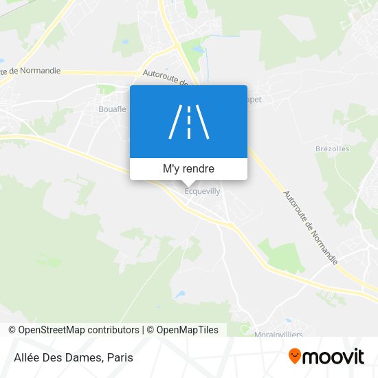 Allée Des Dames plan