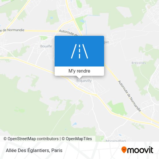 Allée Des Églantiers plan
