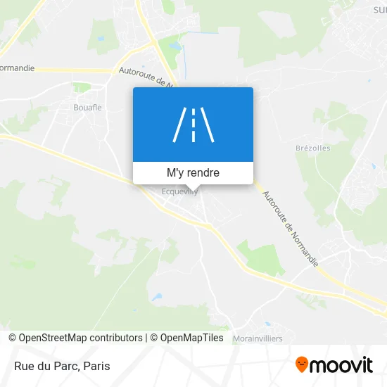 Rue du Parc plan