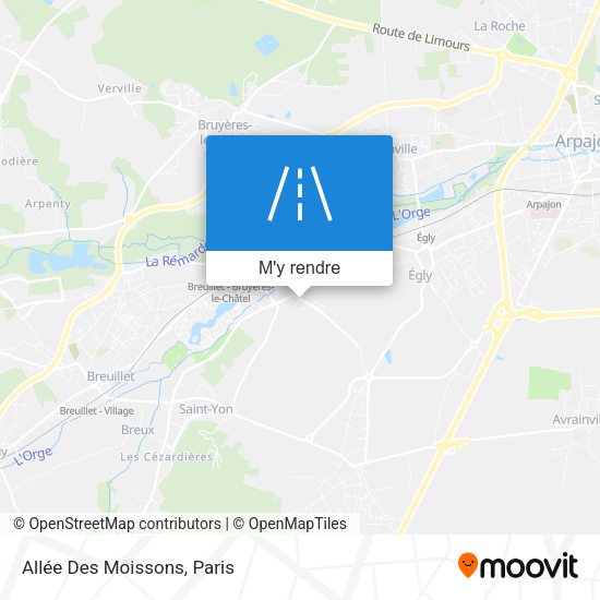 Allée Des Moissons plan