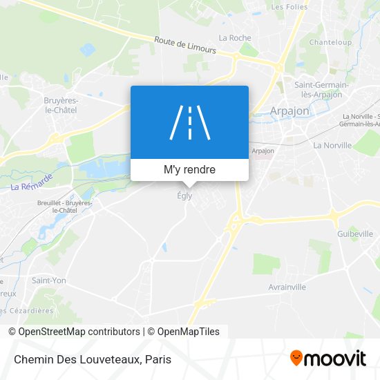 Chemin Des Louveteaux plan