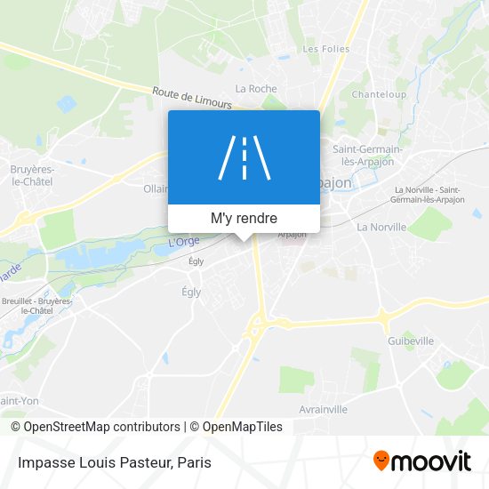 Impasse Louis Pasteur plan