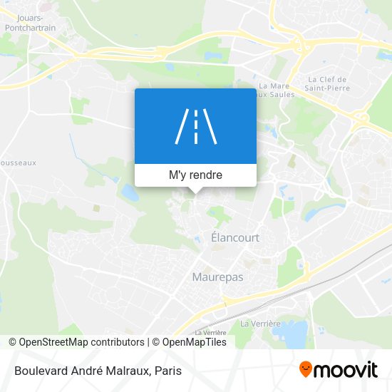Boulevard André Malraux plan