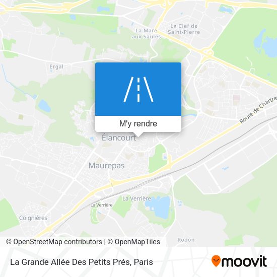La Grande Allée Des Petits Prés plan