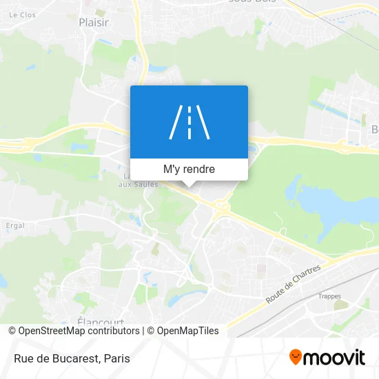 Rue de Bucarest plan