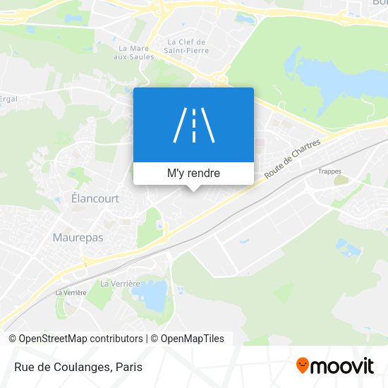 Rue de Coulanges plan