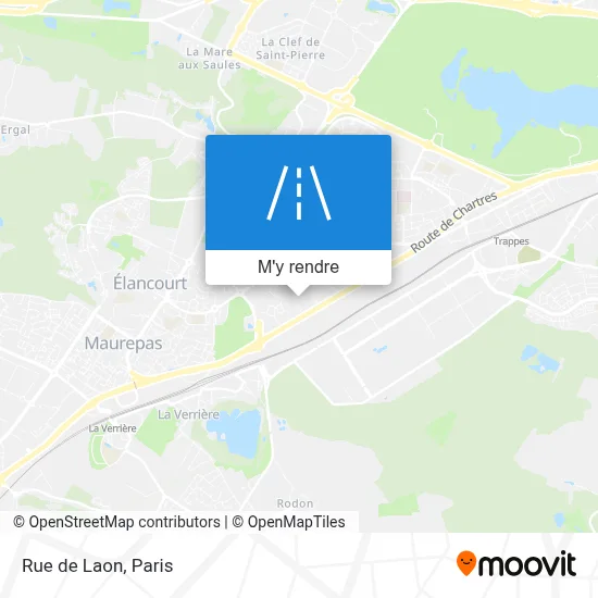 Rue de Laon plan