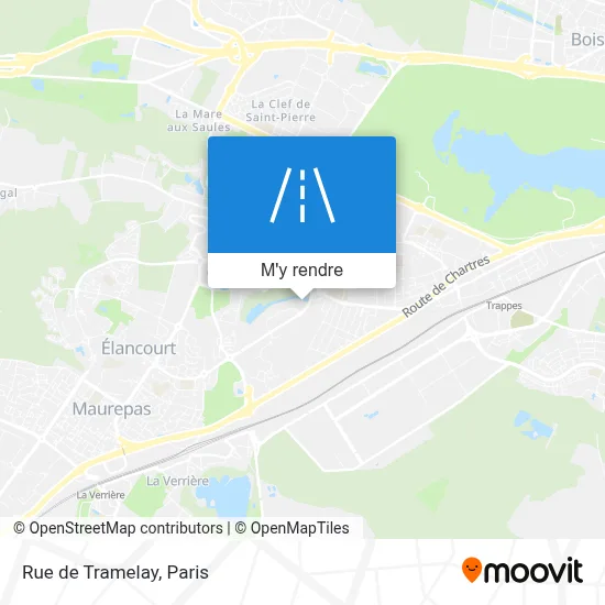 Rue de Tramelay plan