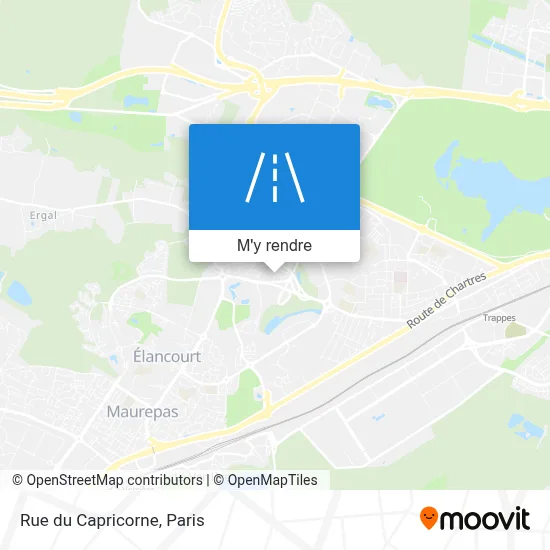 Rue du Capricorne plan