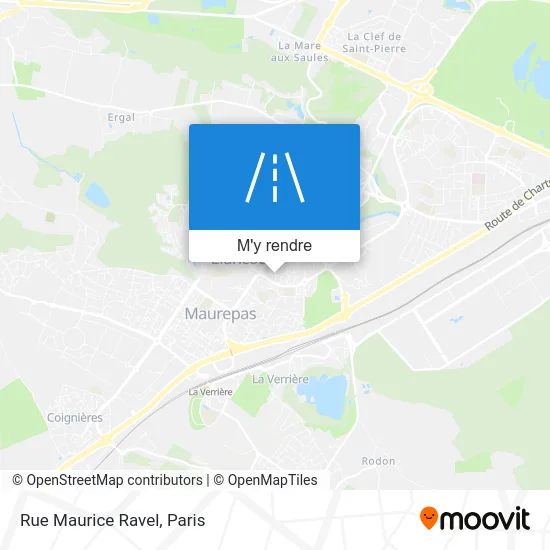 Rue Maurice Ravel plan