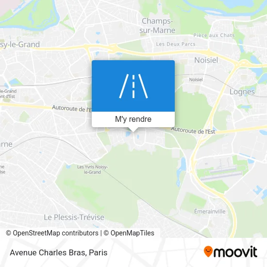 Avenue Charles Bras plan