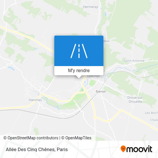 Allée Des Cinq Chênes plan